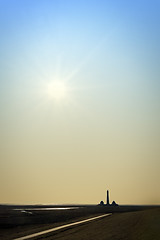 Image showing Lighthouse in the evening