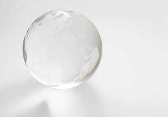 Image showing Glass globe