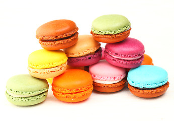 Image showing Colorful macaroone