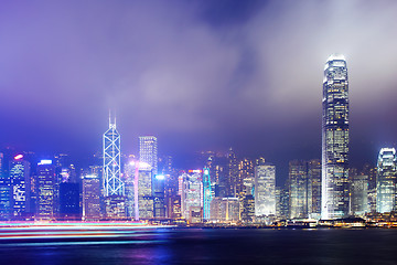 Image showing Victoria Harbor of Hong Kong