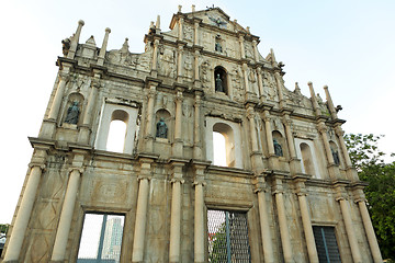 Image showing Ruins of St. Paul's in Macao