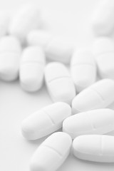 Image showing white pills