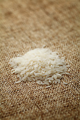 Image showing Less rice