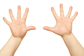 Image showing isolated hands