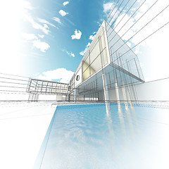 Image showing Modern concept building