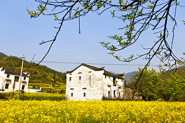 Image showing Rural houses in Wuyuan, Jiangxi Province, China.