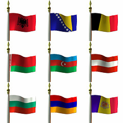 Image showing Flags