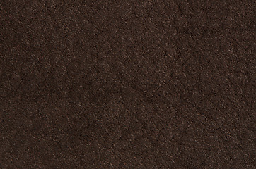 Image showing Brown leather