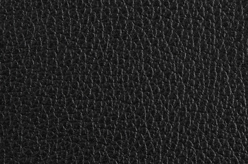 Image showing Black leather 