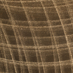 Image showing Brown leather texture closeup