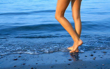 Image showing alone at the beach