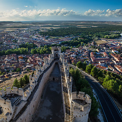 Image showing Penafiel Castle, Valladolid, Spain