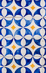 Image showing Portuguese glazed tiles. 