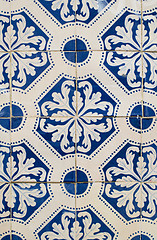 Image showing Ornamental old typical tiles