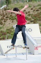 Image showing Unidentified skater