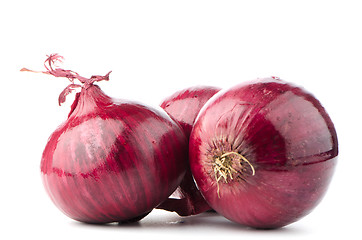 Image showing Red onions