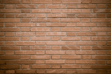 Image showing Red brick wall texture