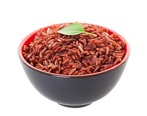 Image showing Red Cargo Rice
