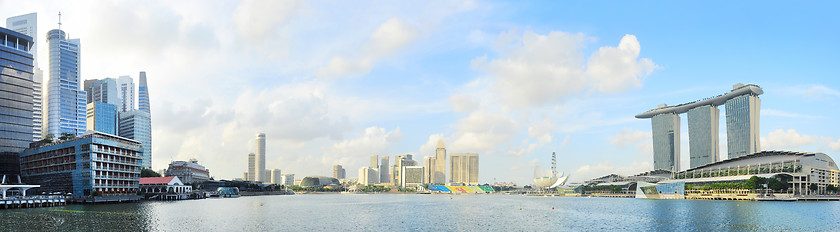 Image showing Singapore embankment