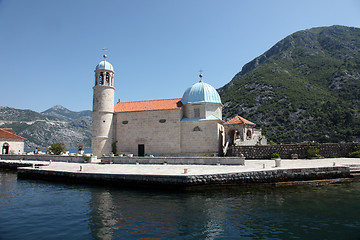 Image showing Church of Our Lady of the Rocks, Perast, Montenegro