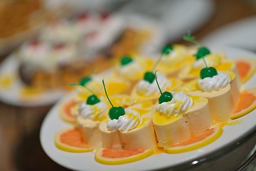 Image showing buffet food