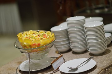 Image showing buffet food