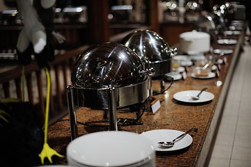 Image showing buffet food