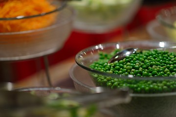 Image showing buffet food