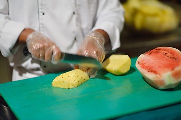 Image showing buffet food