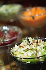 Image showing buffet food