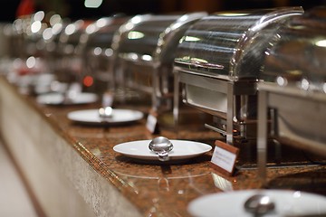 Image showing buffet food