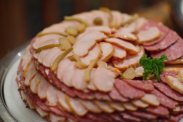 Image showing buffet food