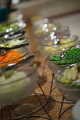 Image showing buffet food