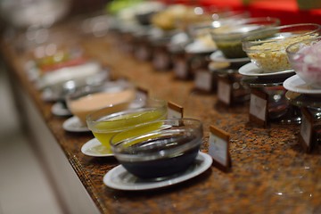 Image showing buffet food