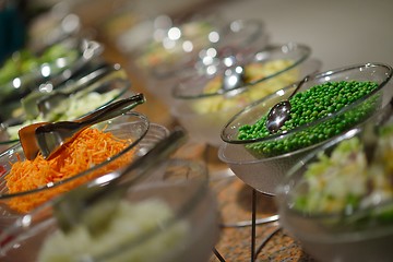 Image showing buffet food