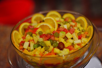 Image showing buffet food