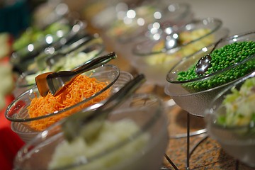 Image showing buffet food