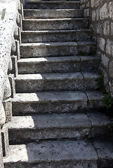 Image showing Fragment of Our Lady of the Rock church in Perast, Montenegro