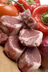 Image showing rib lamb chops