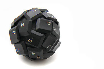 Image showing keyboard sphere - new input device 