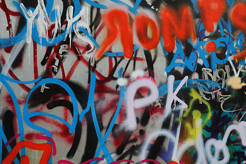 Image showing graffiti background (street art)