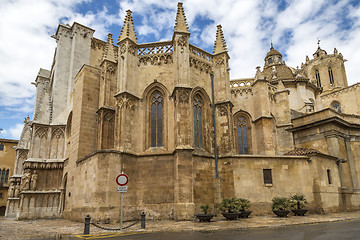 Image showing Tarragona Cathedral. One of most famous places of province. Catalonia, Spain.