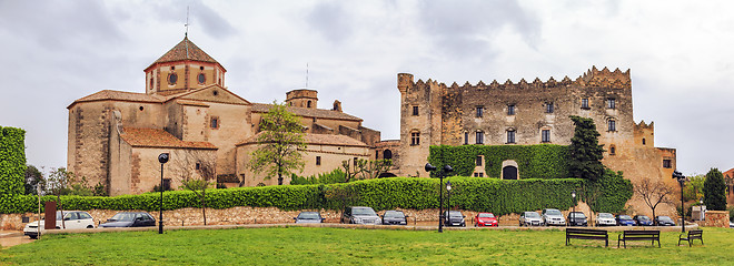 Image showing church of Altafulla , Catalonia, Spain,europe