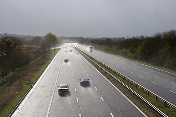 Image showing Rainy Highway