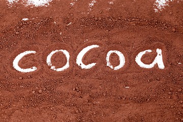 Image showing Cocoa