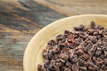 Image showing raw cacao nibs