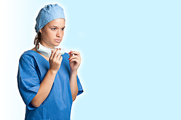 Image showing Female Surgeon