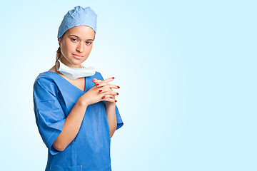 Image showing Female Surgeon