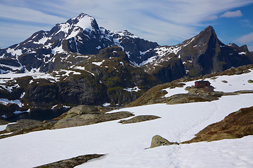 Image showing In the norwegian mountains