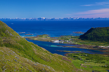 Image showing Norwegian coast